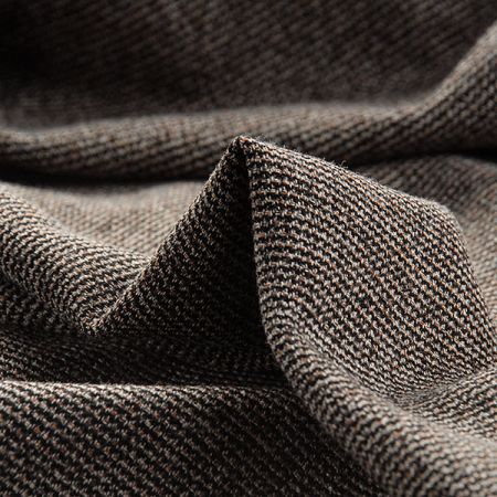 Kostýmová látka melír šedočerný