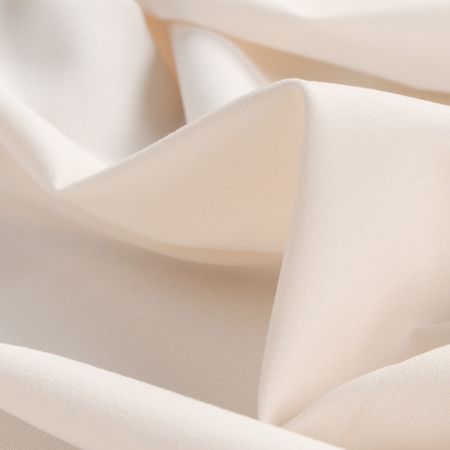 Žoržet šatový silnějsí viskoza směs smetanová