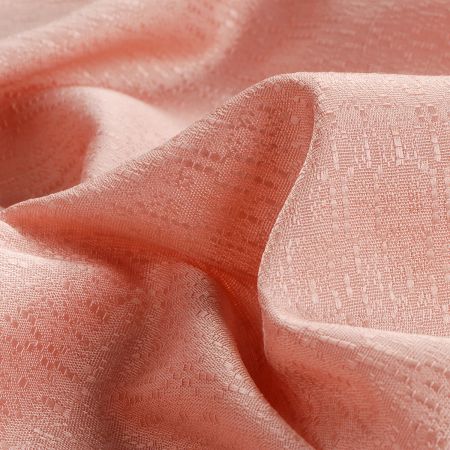 Dekorační závěsová látka pastel světle růžová