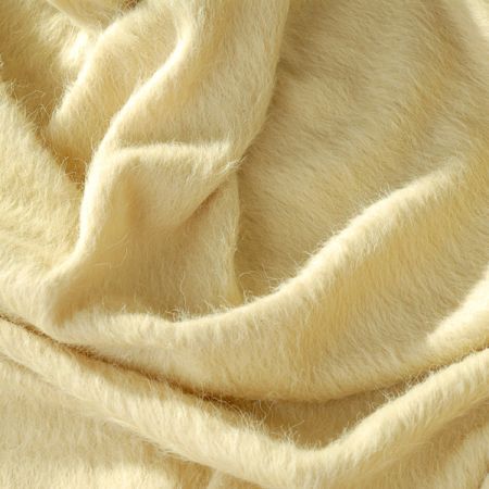 Efektní úplet s kašmírovým vlasem pastel zelená