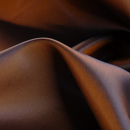 Podšívka viskozová šanžánová oranžovomodrá 