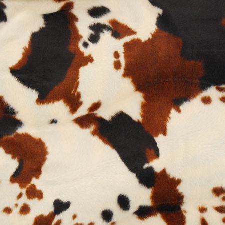 Metráž - imitace zvířecí srsti, kráva