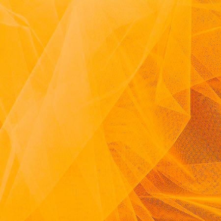 Tyl šatový šíře 140cm oranžový