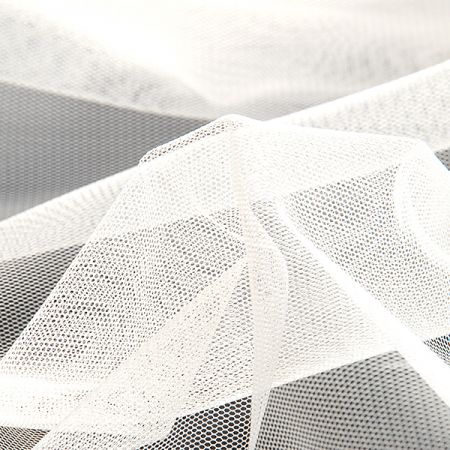 Tyl jemný splývavý smetanový šíře 150 cm