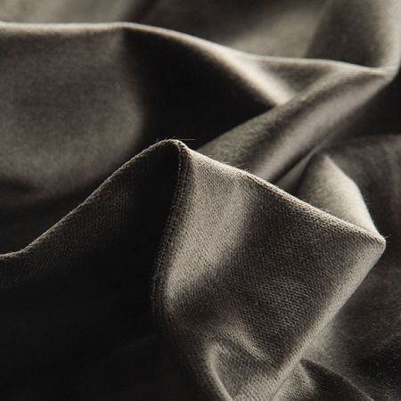 Samet bavlněný nepružný khaki