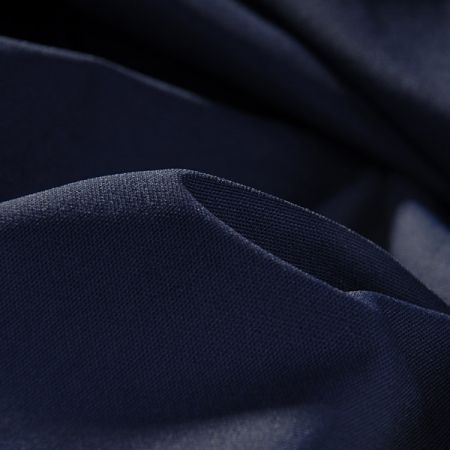 Kostýmová látka tm.modrá