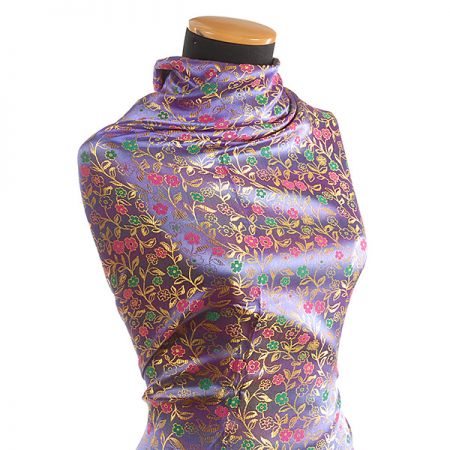 Brokát  orientální motiv