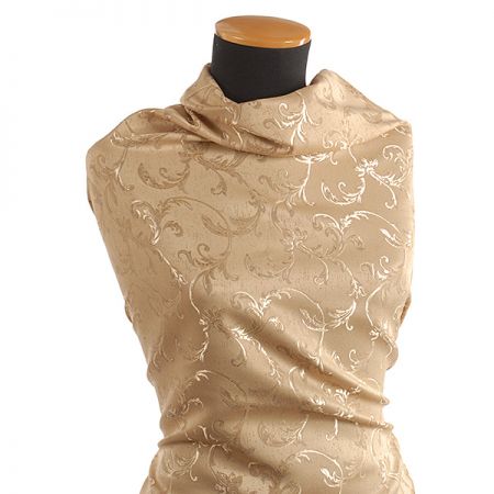 Brokát ornament zlatý