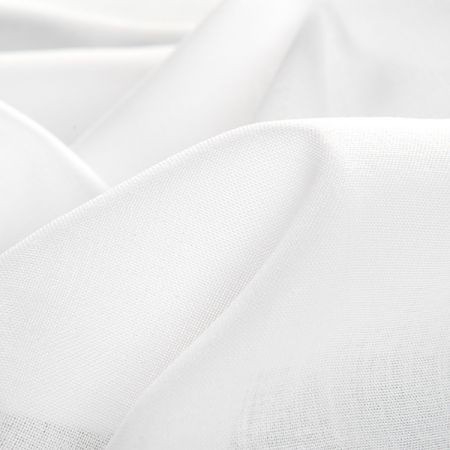 Bavlněný etamín směs lomená bílá 300cm