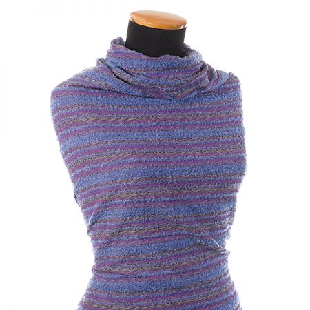 Látka Art Fabrics vlněné buklé fialová