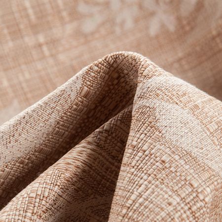 Dekorační látka Buret Plain Flower cream 