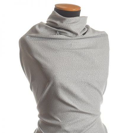 Lamé černostříbrné design Art Fabrics