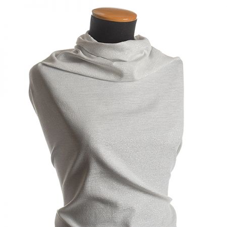 Lamé stříbrné Art Fabrics