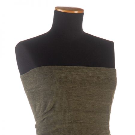 Žinylková látka rybí kost Art Fabrics mechová