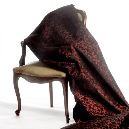 Replika historické látky Art Fabrics Rozálie vínová