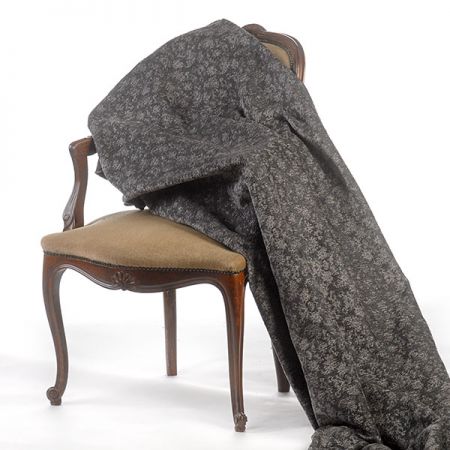 Replika historické látky Art Fabrics Rozálie šedá