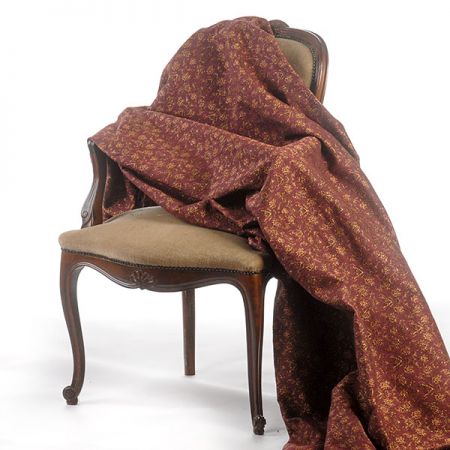 Replika historické látky Art Fabrics Rozálie zlatá