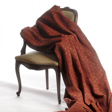 Replika historické látky Art Fabrics Rozálie hořčicová