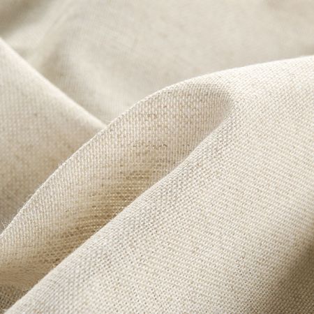 Len Art Fabrics bavlna směs režná světlá