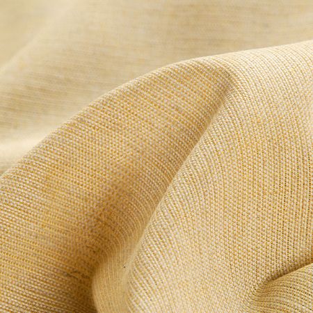 Len Art Fabrics bavlna směs pastel žlutá režná