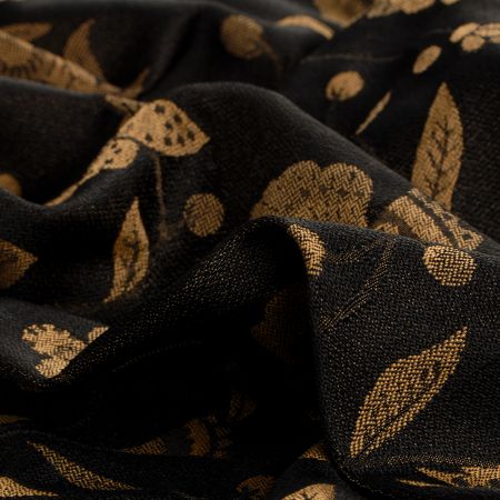 Žakárová tkanina Art Fabrics Primavera žlutá