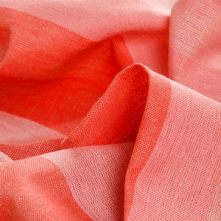 Len Art Fabrics širší pruhy červené, růžové