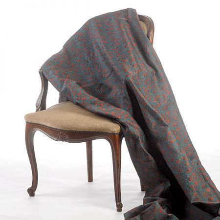 Replika historické látky Art Fabrics Rozálie skořicová