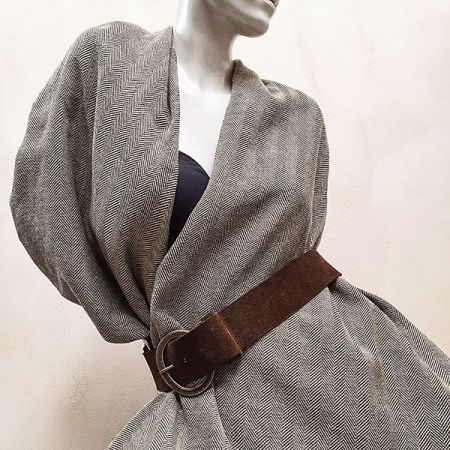 Kostýmovka bavlna směs  Art Fabrics rybí kost 