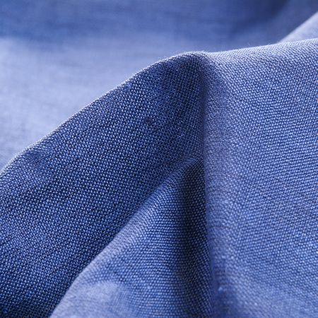 Len Art Fabrics pastel modrý