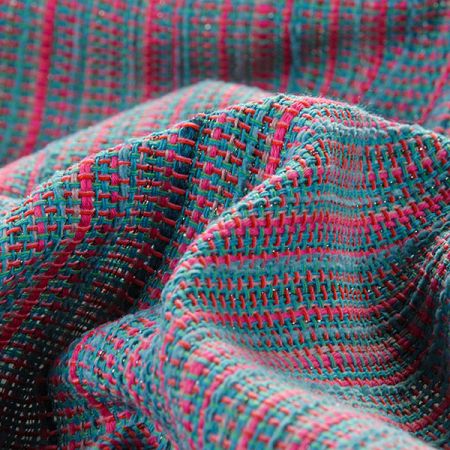 Kostýmová látka  Art Fabrics tyrkysová