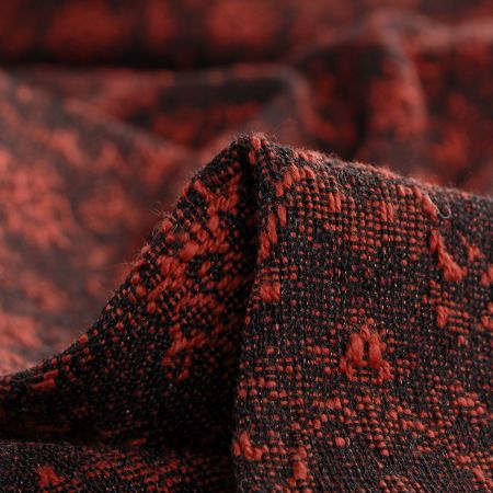 Kostýmová látka Art Fabrics Rozálile skořicová