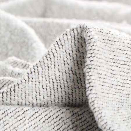 Kostýmová látka Art Fabrics bukle mohér slnová kost