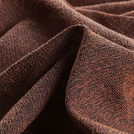 Kostýmová látka Art Fabrics součky skořicové