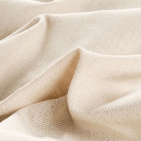 Len Art Fabrics přírodní režné barvy