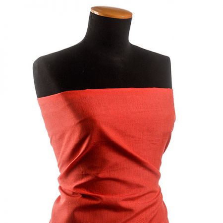 Len Art Fabrics červený