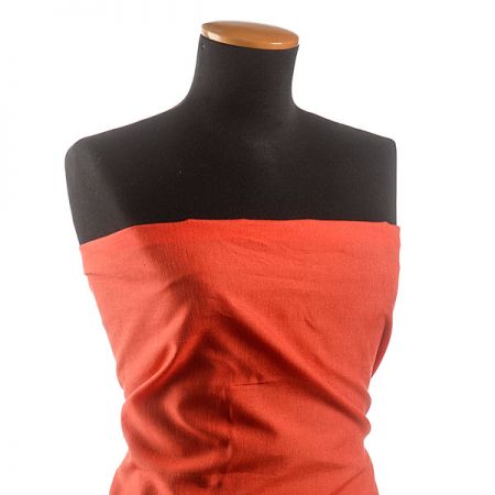 Len Art Fabrics světle červený