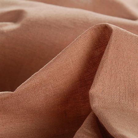 Len Art Fabrics šanžán světle hnědý