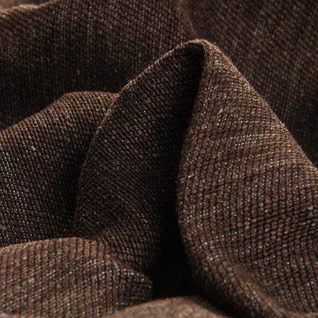 Kostýmová látka Art Fabrics tmavě hnědá 