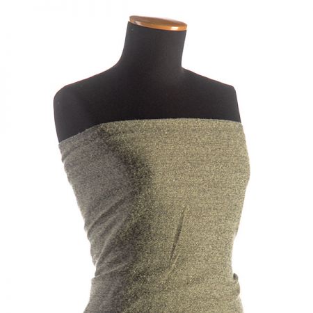 Kostýmová látka Art Fabrics mohér směs zelená