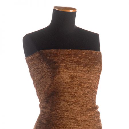 Žinylková látka design Art Fabrics hnědá