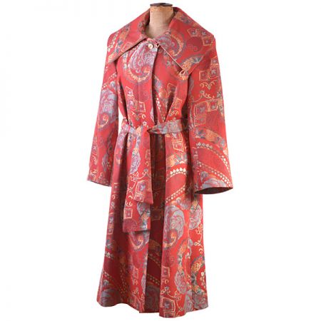 Originální kabát z žakárové látky