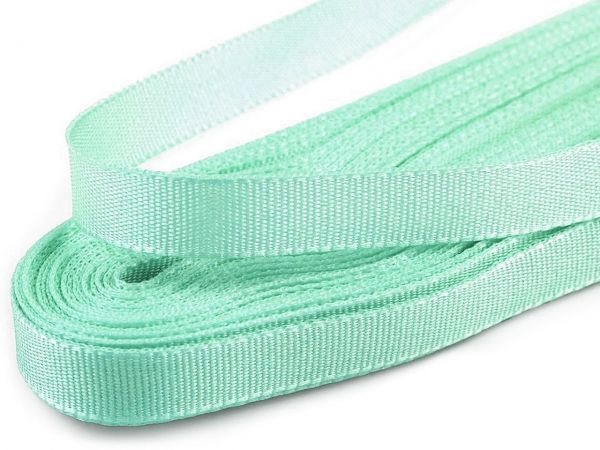 Stuha taftová šíře 6mm mint