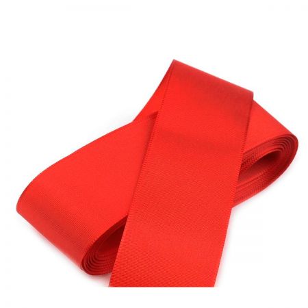 Stuha taftová šíře 52mm červená