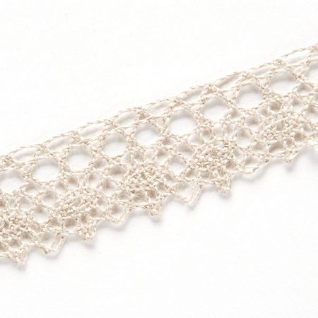 Krajka lemovací lněná šíře 19 mm