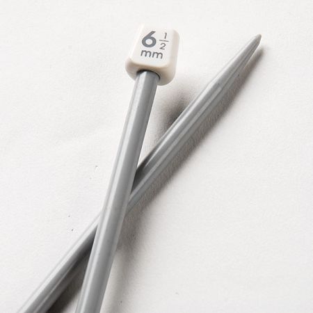 Pletací jehlice plastové 35 cm, vel. 6,5 PONY