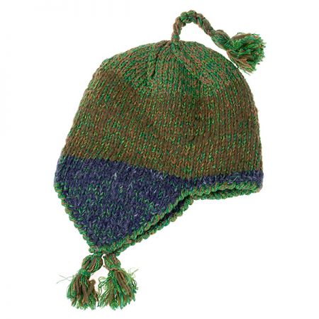 Ručně pletená čepice Marlen "helmička"