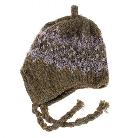 Ručně pletená čepice Marlen "helmička"