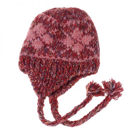 Ručně pletená čepice Marlen "helmička"