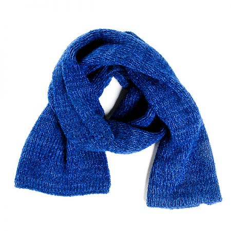 Šála pletená MarLen nivea modrá