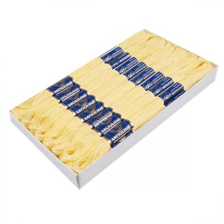 MOULINE vyšívací příze Níťárna citronově žlutá 1622